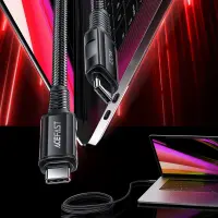 Data Cable Acefast C4-03 USB-C to USB-C Braided 5.0A 100W 2m Black