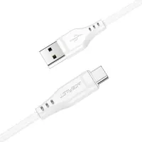 Cable Acefast C3-04 USB-A to USB-C 3A White 1.2m