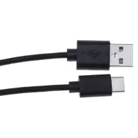 Data Cable Ancus USB AM to USB-C Black 20 cm