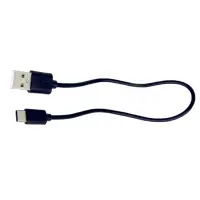 Data Cable Ancus USB AM to USB-C Black 20 cm