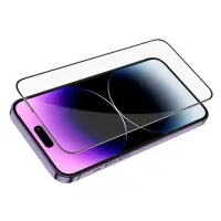Tempered Glass Hoco A12 Plus Nano 3D Full Screen Edges Protection 9H for Apple iPhone 14 Pro Black