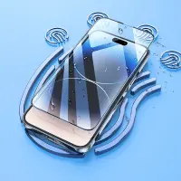 Tempered Glass Hoco A12 Plus Nano 3D Full Screen Edges Protection 9H for Apple iPhone 14 Pro Black