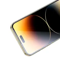 Tempered Glass Hoco A32 Anti Reflective Dustproof 0.33mm για Apple iPhone 14 Pro Max Black
