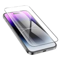 Tempered Glass Hoco A33 9Η Full Screen Protection 0.33mm για Apple iPhone 14 Pro