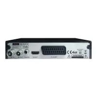 Decoder Maxcom MAXTV-T2 with connections USB 2.0 HDMI 1.4 TV SCART RF IN Black