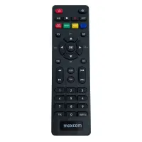 Decoder Maxcom MAXTV-T2 with connections USB 2.0 HDMI 1.4 TV SCART RF IN Black