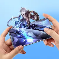 Tempered Glass Hoco G1 0.33mm Flash Attach Full Silk Screen HD for Apple 14 Pro Black