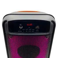 Wireless Bluetooth Speaker Media-Tech FLAMEBOX UP MT3177 14W RMS 600W PMPO AUX-IN 3.5mm BT 5.0 USB Micro-SD Radio LED