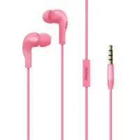 Hands Free Energizer CIA5 Stereo 3.5mm Pink with Micrphone and Operation Control Button 1.1m