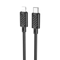Data Cable Hoco X88 USB-C to Lightning for Fast Charging and Data Transfer PD20W 1m Black