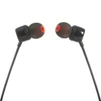 Hands Free JBL Tune 160 In-ear 3.5mm Pure Bass Sound with Mic JBLT160BK 1.2m Black
