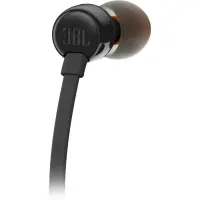 Hands Free JBL Tune 160 In-ear 3.5mm Pure Bass Sound with Mic JBLT160BK 1.2m Black