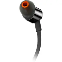 Hands Free JBL Tune 210 In-ear 3.5 mm Pure Bass Sound 8.7mm Dynamic Driver with Mic JBLT210BLK 1.2m Black