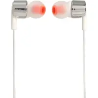 Hands Free JBL Tune 210 In-ear 3.5mm Pure Bass Sound 8.7mm Dynamic Driver with Mic JBLT210GRY 1.2m Grey
