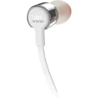 Hands Free JBL Tune 210 In-ear 3.5mm Pure Bass Sound 8.7mm Dynamic Driver with Mic JBLT210GRY 1.2m Grey