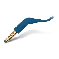 Hands Free JBL Tune 110 In-ear 3.5mm Pure Bass Sound 9mm with Mic and Flat Cable JBLT110BLU 1.2m Blue