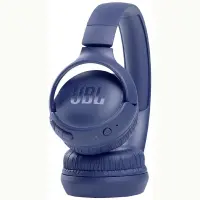 Bluetooth Stereo JBL JBLT510  Over-ear  Pure Bass Sound Multipoint, Support Voice Assistant με 40 hr Blue