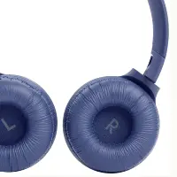 Bluetooth Stereo JBL JBLT510  Over-ear  Pure Bass Sound Multipoint, Support Voice Assistant με 40 hr Blue