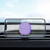 Magnetic Car Mount In-Air Outlet Hoco H1 Crystal Purple 4.5"-7"