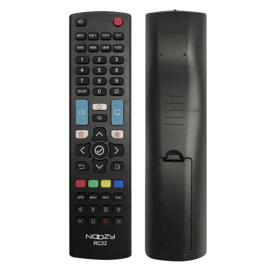 Remote Control Noozy RC22 5 Brands Whithout Set (Samsung LG Sony Philips 4 Brand and Learning