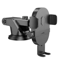 Car Mount Hoco H19 Mighty  with Arm Extension Black 4.7"-7"