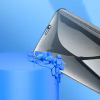 Tempered Glass Hoco A34 Plus 9D Large Arc Dustproof Anti-spy 0.4mm για Apple iPhone XS Max /  iPhone 11 Pro Max