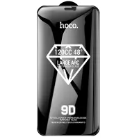 Tempered Glass Hoco A34 Plus 9D Large Arc Dustproof Anti-spy 0.4mm για Apple iPhone 12 / iPhone 12 Pro