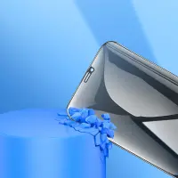 Tempered Glass Hoco A34 Plus 9D Large Arc Dustproof Anti-spy 0.4mm για Apple iPhone 12 / iPhone 12 Pro