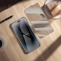 Tempered Glass Hoco A34 Plus 9D Large Arc Dustproof Anti-spy 0.4mm για Apple iPhone 14 Pro Max