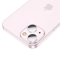Camera Frame Film Hoco 3D Metal V12 Plus for Apple iPhone 15 / iPhone 15 Plus Light Pink