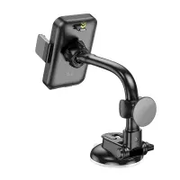 Car Mount Hoco H27 Rock for Windshield or Console Black and Grey 4.7"-7"