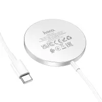 Charger Hoco CW47 Magnetic Magsafe for iPhone 12 and above 15W with USB-C Cable 1m