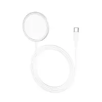 Charger Hoco CW47 Magnetic Magsafe for iPhone 12 and above 15W with USB-C Cable 1m