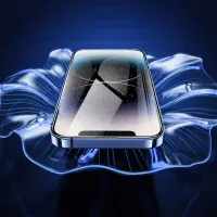 Tempered Glass Hoco Premium Series A34 9D Large Arc Dustproof Anti-glare 0.4mm για Apple iPhone 15 Plus
