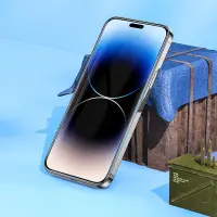 Tempered Glass Hoco Premium Series A34 9D Large Arc Dustproof Anti-glare 0.4mm για Apple iPhone 15 Pro