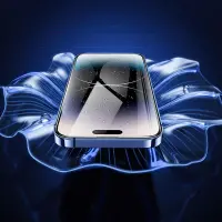 Tempered Glass Hoco Premium Series A34 9D Large Arc Dustproof Anti-glare 0.4mm για Apple iPhone 15 Pro