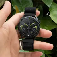 Watchband Hoco WH05 Climbing Series Nylon for Samsung Huawei Xiaomi Vivo OPPO etc 20mm Universal Starlight Black Dot