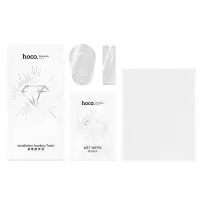 Tempered Glass Hoco Premium Series A35 120CC Large Arc Dustproof 0.4mm 2.5D Anti-Fall για Apple iPhone 15 Plus