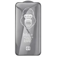 Tempered Glass Hoco Premium Series G1 0.33mm Flash Attach Full Silk Screen HD for Apple 15 Pro Max