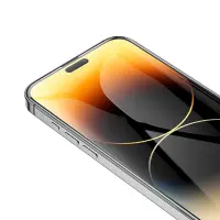 Tempered Glass Hoco Premium Series G1 0.33mm Flash Attach Full Silk Screen HD for Apple 15 Pro Max