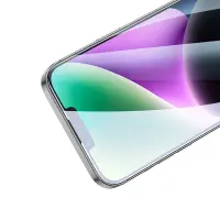 Tempered Glass Hoco Premium Series G1 0.33mm Flash Attach Full Silk Screen HD for Apple 15 Plus