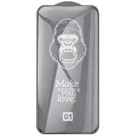 Tempered Glass Hoco Premium Series G1 0.33mm Flash Attach Full Silk Screen HD for Apple 15