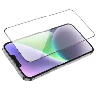 Tempered Glass Hoco Premium Series G1 0.33mm Flash Attach Full Silk Screen HD for Apple 15
