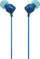 Hands Free JBL Tune 160 In-ear 3.5mm Pure Bass Sound with Mic JBLT160BLU 1.2m Blue