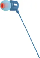 Hands Free JBL Tune 160 In-ear 3.5mm Pure Bass Sound with Mic JBLT160BLU 1.2m Blue