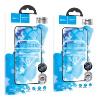 Tempered Glass Hoco Premium Series A34 9D Large Arc Dustproof Anti-glare 0.4mm για Apple iPhone 15 Pro Max