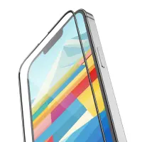 Tempered Glass Hoco Premium Series G16 Full Screen HD 5D Large Arc 0.4mm 9H for Apple  iPhone 15 10pcs