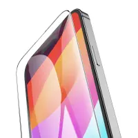 Tempered Glass Hoco Premium Series G14 0.33mm Full Screen Edges Protection HD 3D for Apple iPhone 15 Pro Set 10pc