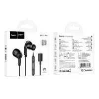 Hands Free Hoco M111 Pro Primero Series Earphones Stereo Lightning Black 1.2m