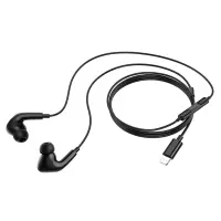 Hands Free Hoco M111 Pro Primero Series Earphones Stereo Lightning Black 1.2m